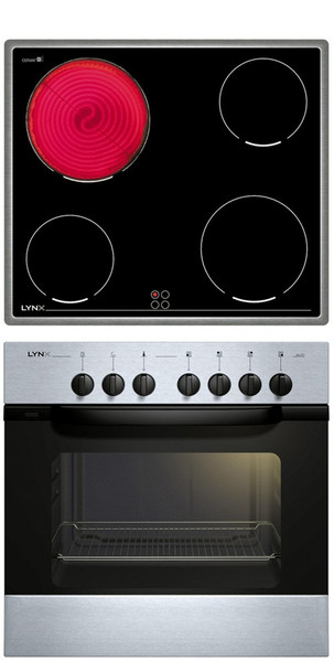 Lynx 4DV413XT Combi hob cooking appliances set