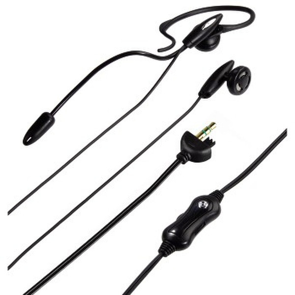 Hama 00053580 Binaural Wired Black mobile headset