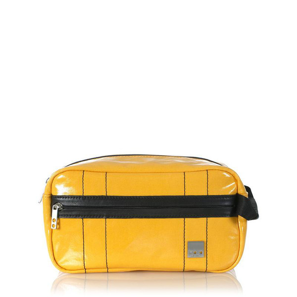 Knomo Manhattan Leather Yellow briefcase