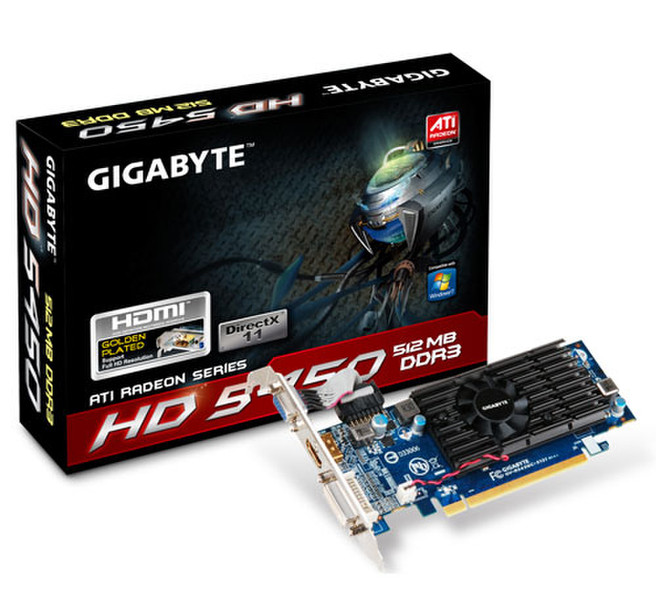 Gigabyte GV-R545OC-512I GDDR3 видеокарта