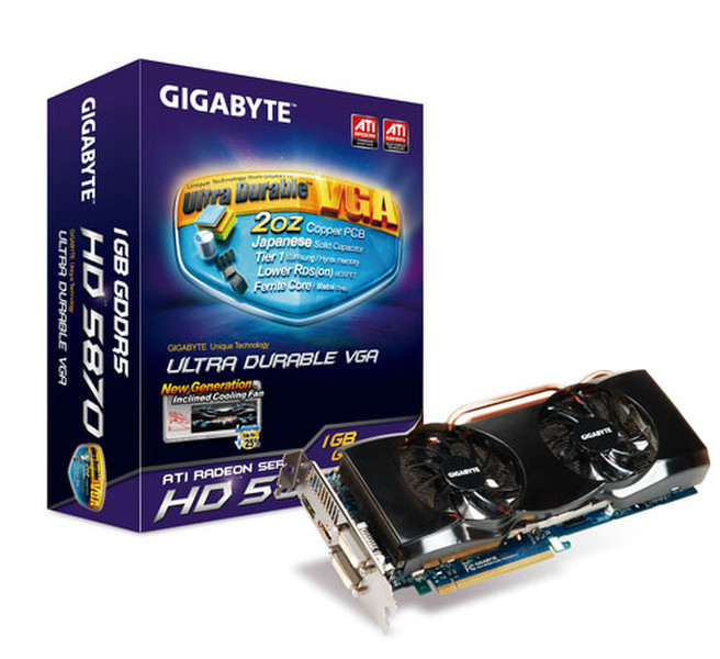 Gigabyte GV-R587UD-1GD 1GB GDDR5 graphics card