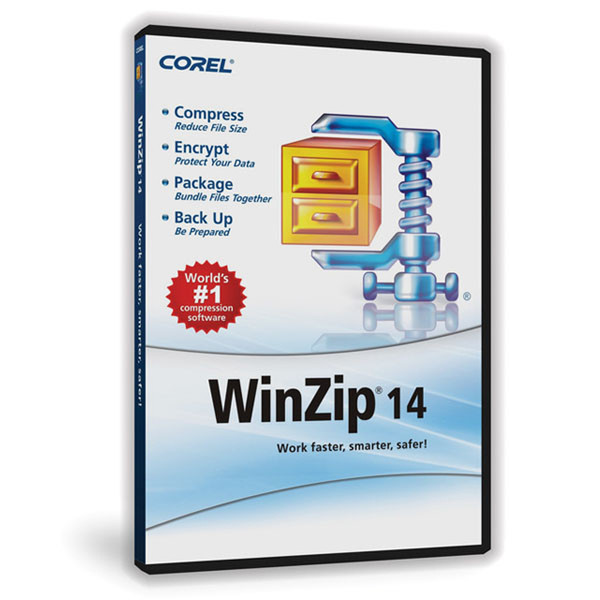 Corel WinZip 14 Standard, 500-999u, UPG, EN