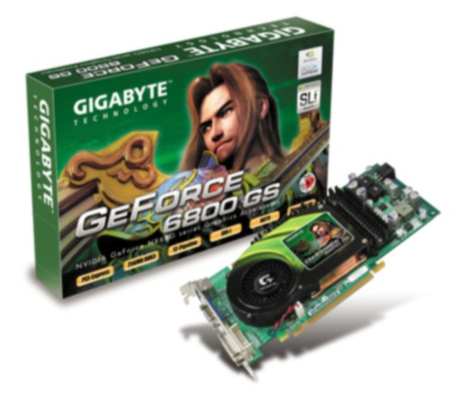 Nvidia Geforce 6800GS graphics card