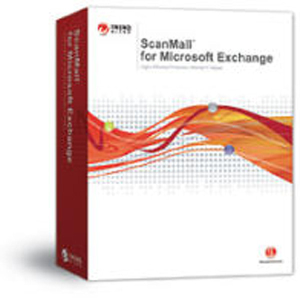 Trend Micro ScanMail Suite f/Microsoft Exchange, 12m, 51-100u