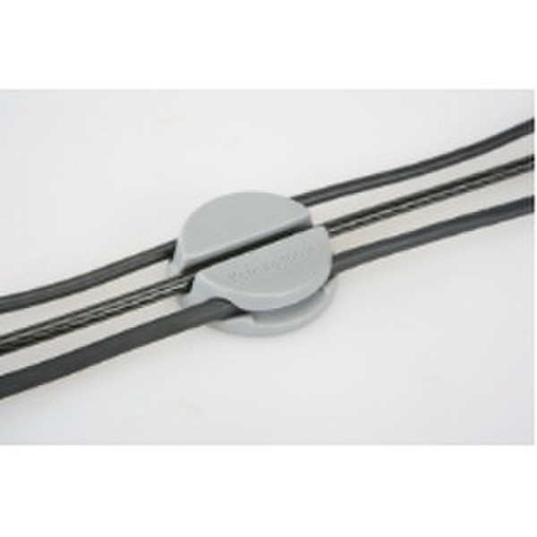 Acco Lock Cable Management Puck Grey