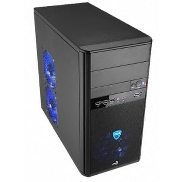 Aerocool QS-200 Mini-Tower 2.4W Schwarz Computer-Gehäuse