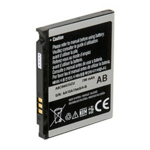 Samsung AB394635CUC Lithium-Ion (Li-Ion) 700mAh rechargeable battery