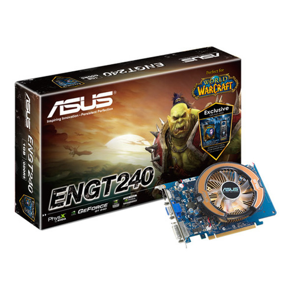 ASUS ENGT240/DI/1GD5/WW GeForce GT 240 1ГБ GDDR5