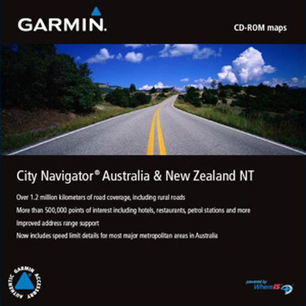 Garmin City Navigator® Australia & New Zealand NT обновление для карты