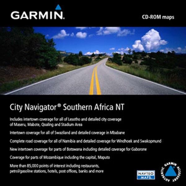 Garmin City Navigator® Southern Africa NT