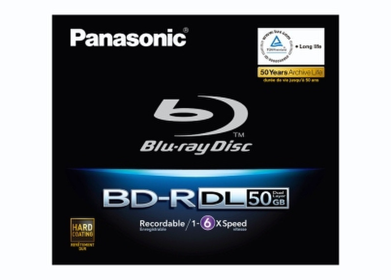 Panasonic LM-BR 50 MDE 50ГБ BD-R 1шт чистые Blu-ray диски