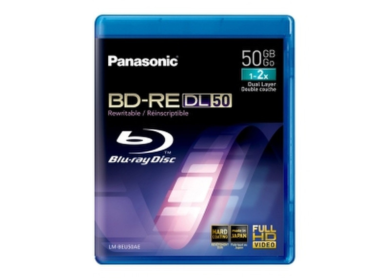 Panasonic LM-BEU 50 AE 50ГБ BD-RE 1шт чистые Blu-ray диски