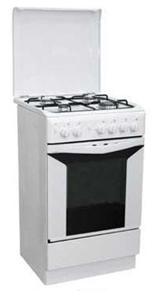 Indesit K1I2 (W) Отдельностоящий Gas hob Белый