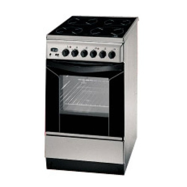 Indesit K3C55 (X) Freestanding Ceramic Stainless steel