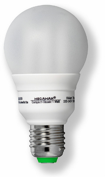 Megaman Compact Classic 9W 9W fluorescent bulb