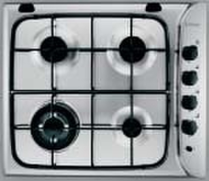 Indesit PI 640 AST IX built-in Gas hob Stainless steel