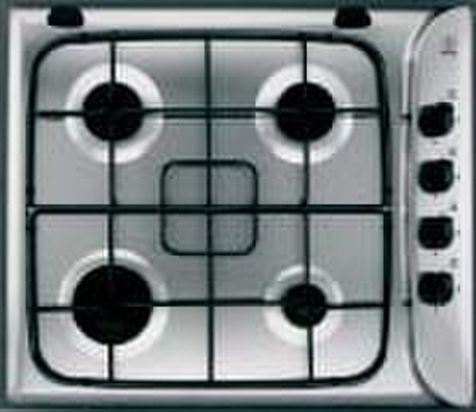 Indesit PI 640 IX built-in Gas hob Stainless steel