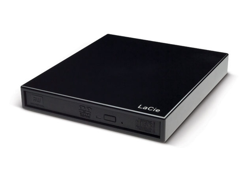 LaCie Slim DVD±RW Black optical disc drive