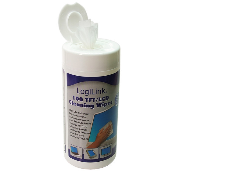 LogiLink TFT LCD Reinigung Wipes дезинфицирующие салфетки