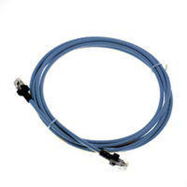 Jyh Eng Technology LAN Cat.6 UTP 0.5m Blue networking cable