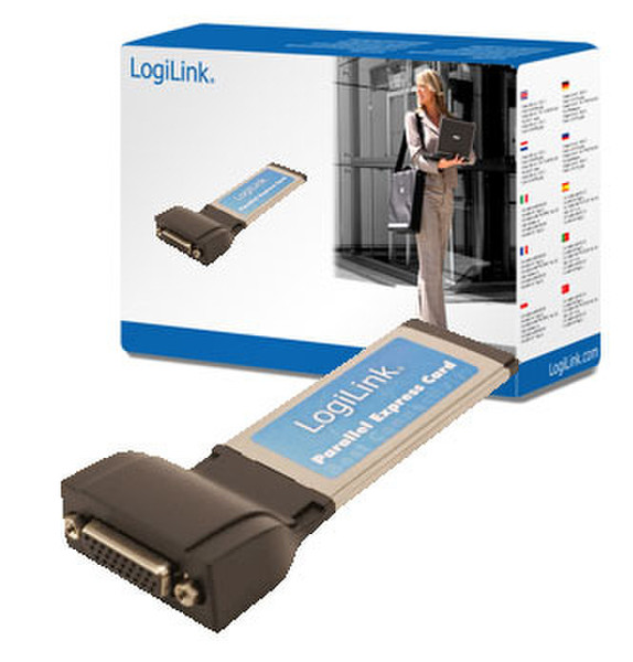 LogiLink Parallel Express Card interface cards/adapter