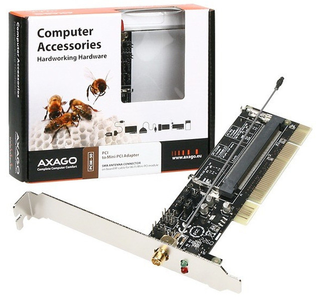 Axago PCIM-50 Schnittstellenkarte/Adapter