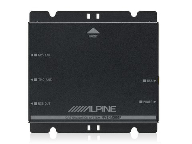 Alpine NVE-M300P USB 2.0 12channels Black GPS receiver module