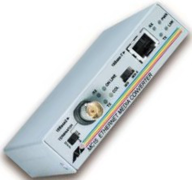 Allied Telesis UTP to BNC Ethernet media converter 10Mbit/s network media converter
