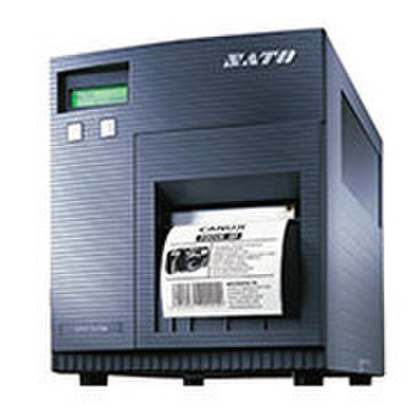 SATO CL408e Прямая термопечать / термоперенос 203 x 203dpi Серый устройство печати этикеток/СD-дисков
