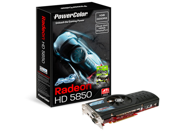 PowerColor PCS+ HD5850 1GB GDDR5 1ГБ GDDR5