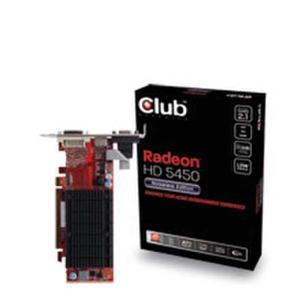 CLUB3D HD5450 Noiseless Edition GDDR2