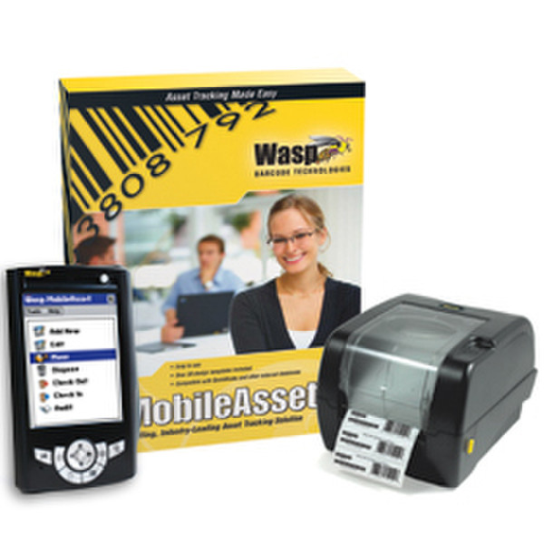 Wasp Complete Mobile 1000 Pro Solution 5Benutzer Barcode-Software
