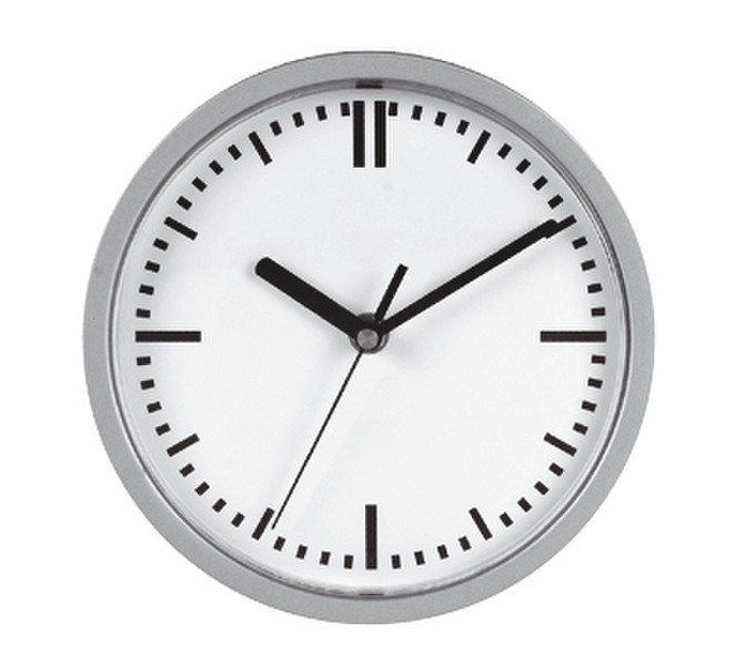 Unilux Attraction Quartz wall clock Круг Прозрачный, Белый