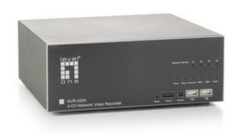 LevelOne NVR-0204 120fps Video-Server/-Encoder