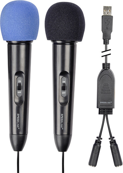 SPEEDLINK SL-3471-SBK Wired Black microphone