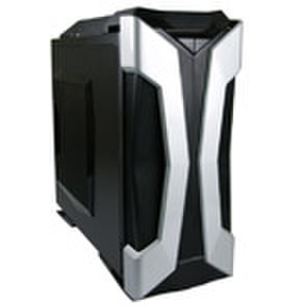 Maxcube Amoris 6030 Midi-Tower Schwarz, Silber Computer-Gehäuse