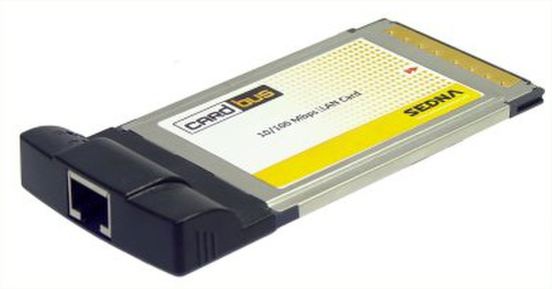 Sedna SE-PCMCIA-LAN 100Mbit/s networking card