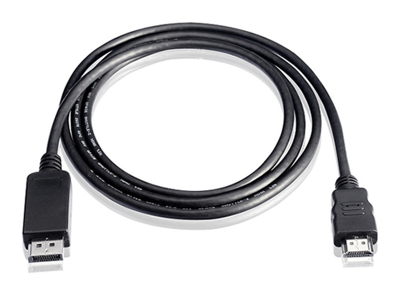 Sedna SE-DP-HDMI-1.5M 1.5m DisplayPort HDMI Schwarz Videokabel-Adapter