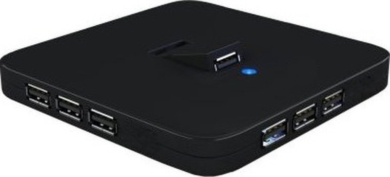 Sedna SE-USB-HUB-10A-BK 480Mbit/s Black interface hub