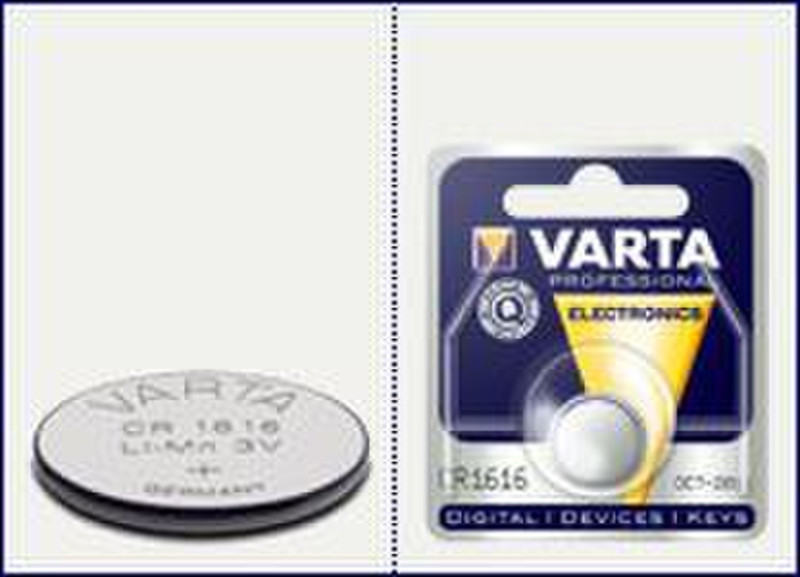 Varta CR1616 Литиевая 3В батарейки