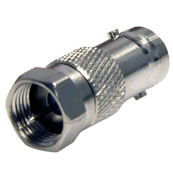 StarTech.com BNC -> F Type Coaxial Adapter F/M BNC F Cеребряный кабельный разъем/переходник