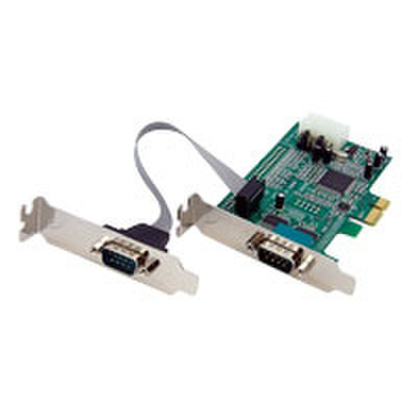 StarTech.com 2-Port PCI-E Serial Card interface cards/adapter