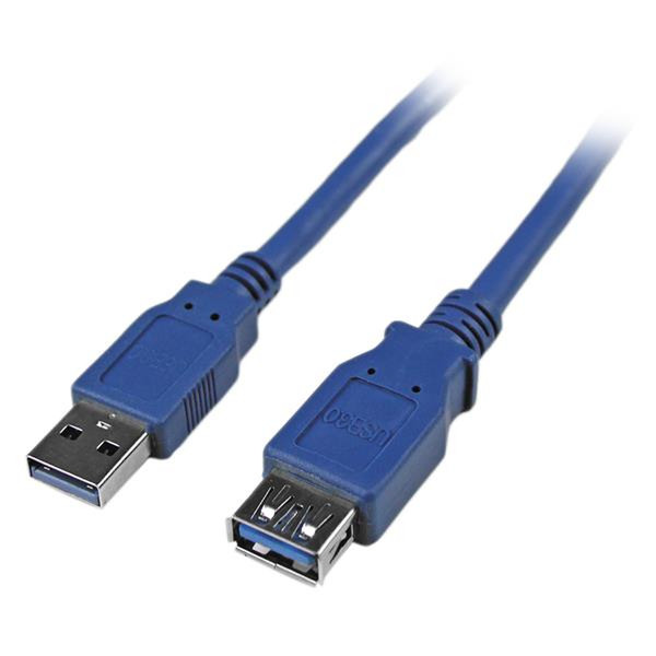 StarTech.com USB3SEXTAA6 1.8м USB A USB A Синий кабель USB