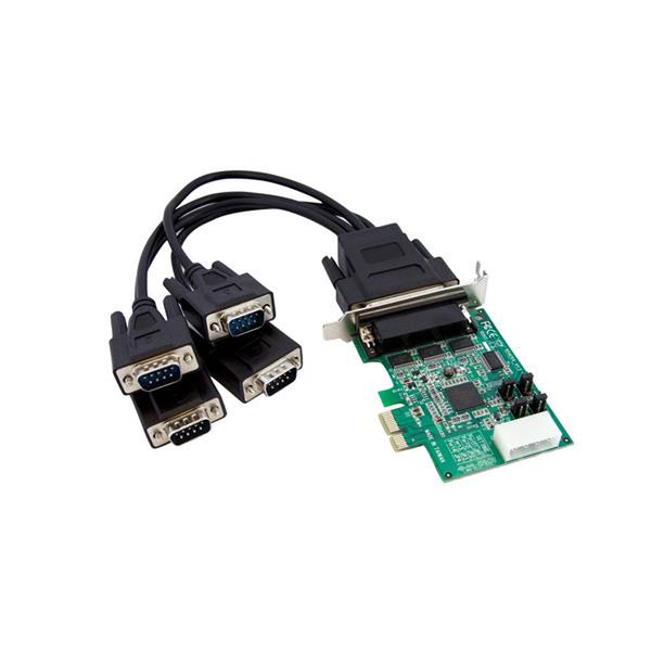 StarTech.com 4-Port PCI-E Serial Card интерфейсная карта/адаптер