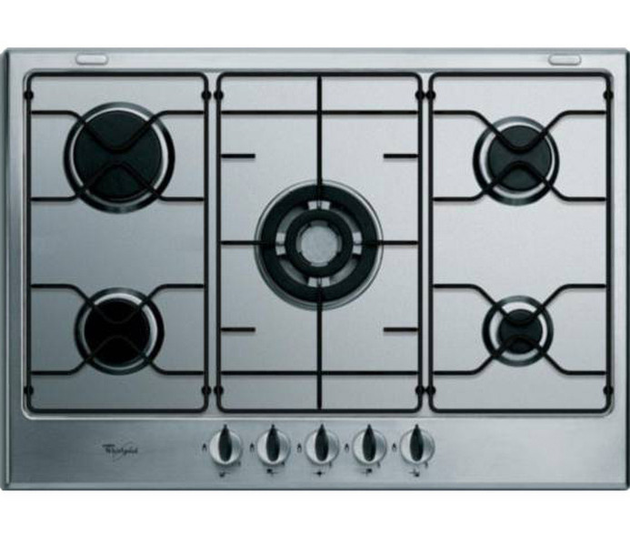 Whirlpool AKT 708/1 IX Встроенный Gas hob Нержавеющая сталь