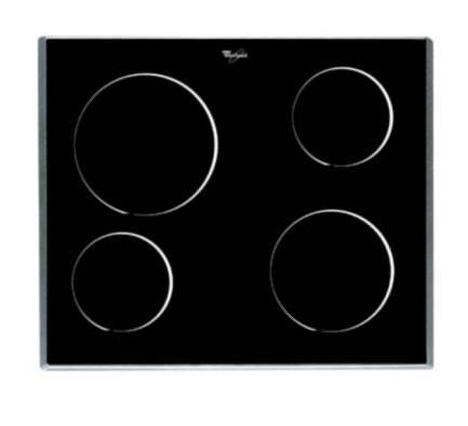 Whirlpool AKT 108 IX Eingebaut Ceramic hob Schwarz