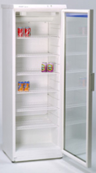 Exquisit CD350.0001 freestanding 320L Stainless steel fridge