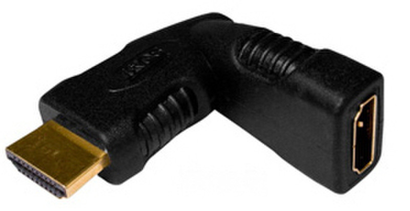 IXOS HDMI Angle Adapter (B) HDMI HDMI Черный кабельный разъем/переходник