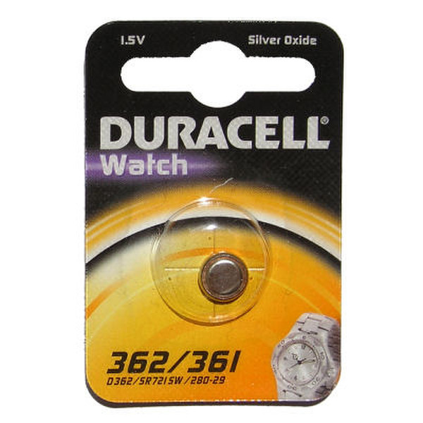 Duracell D362 Оксид серебра (S) 1.5В батарейки