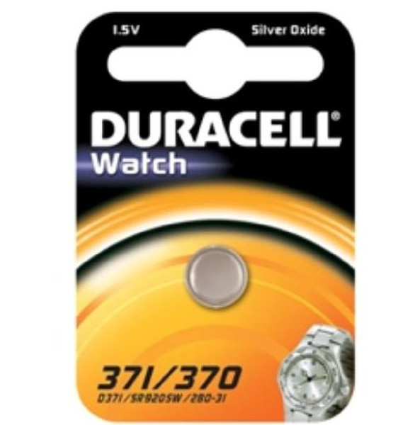 Duracell D371 Silver-Oxide (S) 1.5V non-rechargeable battery